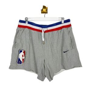 Nike NBA 75th Anniversary Team 31 Courtside DNA Fleece Shorts DB1785-063 XXL